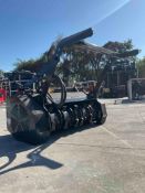 ( 1 ) UNUSED 2026 MINI STANDARD FLOW FORESTRY MULCHER ATTACHMENT MODEL ML45 FOR MINI SKID STEER ,...