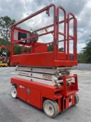 2016 SNORKEL SCISSOR LIFT MODEL S3219E ANSI , ELECTRIC, APPROX MAX PLATFORM HEIGHT 19FT, NON MARK...