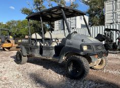 2020 CLUB CAR CARRYALL 1700 4x4 INTELLITRAK, DIESEL , CREW CAB; MANUAL DUMP BED;