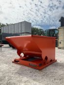 NEW KIT CONTAINER SELF DUMPING TRASH HOPPER MODEL 1.5YFT-SST; APPROX 1.5 YARD