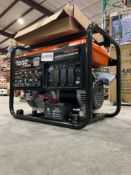 UNUSED TOGO POWER GENERATOR MODEL GG8000; GAS POWERED; APPROX PEAK 8000 W; APPROX 6500 RUNNING