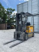 YALE FORKLIFT MODEL ERC065GHN36TE084, ELECTRIC, APPROX MAX HEIGHT 187in, CONDITION UNKNOWN