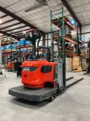 2024 LINDE STAND ON PALLET JACK MODEL EWR40, ELECTRIC, 24V, APPROX MAX CAPACITY 8000LBS, APPROX 8FT