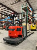 2024 LINDE STAND ON PALLET JACK MODEL EWR40, ELECTRIC, 24V, APPROX MAX CAPACITY 8000LBS, APPROX 8FT