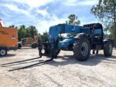 2015 GENIE GTH844 TELEHANDLER; DIESEL POWERED; APPROX MAX CAPACITY 8000 LB; APPROX MAX LIFT HEIGHT
