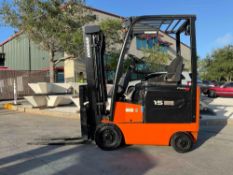 DOOSAN BC15S-5, ELECTRIC, APPROX MAX CAPACITY 3000LBS, APPROX MAX HEIGHT 130in, TILT,