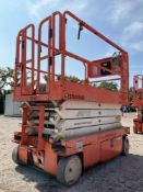 2016 SNORKEL SCISSOR LIFT MODEL S4726E ANSI , ELECTRIC, APPROX MAX PLATFORM HEIGHT 26FT, NON MARK...