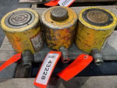 ( 3 ) ENERPAC HYDRAULIC CYLINDERS