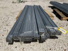 BUNDLE OF ALUMINUM, APPROX 1.5in X 1.5in X 145in, APPROX 40PCS
