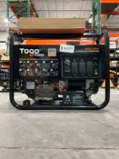 UNUSED TOGO POWER GENERATOR MODEL GG8000; GAS POWERED; APPROX PEAK 8000 W; APPROX 6500 RUNNING