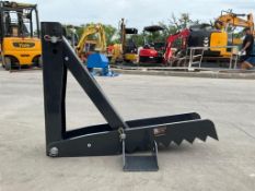 UNUSED 2025 WOLVERINE FCM-31-36IN ATTACHMENT FOR SKID STEER, APPROX 7in W