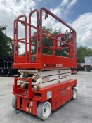 2016 SNORKEL SCISSOR LIFT MODEL S3219E ANSI , ELECTRIC, APPROX MAX PLATFORM HEIGHT 19FT, NON MARK...