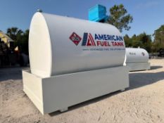 2026 NEW/UNUSED AM-TANK, 1,000 GALLON CAPACITY, 15 GPM DIESEL TRANSFER PUMP, SKID MOUNTED