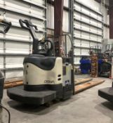 CROWN PE 4000 SERIES ELECTIC PALLET JACK MODEL PE4000-80 ELECTRIC POWERED; APPROX FORK LENGTH 95I...