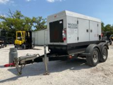 2019 WACKER NEUSON G50 GENERATOR, DIESEL, TRAILER MOUNTED, APPROX PHASE 3/1, APPROX 38KW / 48KVA -