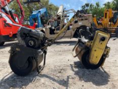 ( 2 ) WALK BEHIND DRUM ROLLERS; GAS POWERED