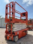 2019 SNORKEL SCISSOR LIFT MODEL S3226E ANSI , ELECTRIC, APPROX MAX PLATFORM HEIGHT 26FT, NON MARKIN