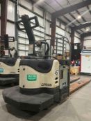 CROWN PE 4000 SERIES ELECTIC PALLET JACK MODEL PE4000-80 ELECTRIC POWERED; APPROX FORK LENGTH 95I...