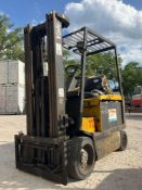 YALE FORKLIFT MODEL ERC065GHN36TE084, ELECTRIC, APPROX MAX CAPACITY 6500LBS, APPROX MAX HEIGHT 19...