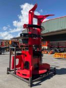 UNUSED 2026 GIYI FELLER BUNCHER ATTACHMENT MODEL FB77 FOR SKID STEER, APPROX MAX OPENING SIZE 30in,