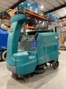 2020 TENNANT RIDE ON FLOOR BURNISHER MODEL B10, ELECTRIC, APPROX 36 VDC, TRUE-HEP A 4 STAGE