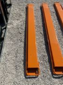 ( 1 ) SET OF UNUSED 2025 FORK EXTENSIONS, APPROX 76in