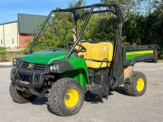 2020 JOHN DEERE GATOR UTV MODEL HPX615E, GAS POWERED, KAWASAKI MOTOR, 4X4, MANUAL DUMP BED, BILL OF