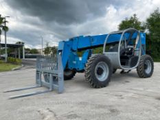 GENIE GTH844 TELEHANDLER; DIESEL POWERED; APPROX MAX CAPACITY 8000 LB; APPROX MAX LIFT HEIGHT 43 ...