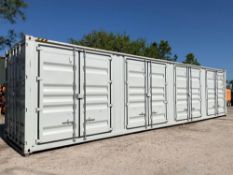2026 40HQ STORAGE CONTAINER, 4SIDE DOORS