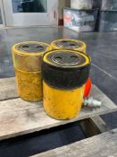 ( 3 ) ENERPAC HYDRAULIC CYLINDERS