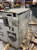 ( 1 ) ENERSYS IRONCLAD WORK HOG FORKLIFT BATTERY; APPROXIMATELY 1345 LBS, APPROXIMATE DIMENSIONS 31