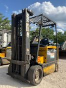 YALE FORKLIFT MODEL ERC065GHN36TE084, ELECTRIC, APPROX MAX CAPACITY 6500LBS, APPROX MAX HEIGHT 18...