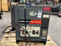 ( 1 ) HOBART 24V ACCU-CHARGER MODEL 450B1-12; BATTERY TYPE LA