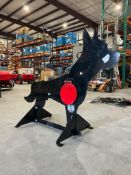 UNUSED 2025 SKLP DOG SHAPED SHOOTING TARGET MODEL SK-ST550G