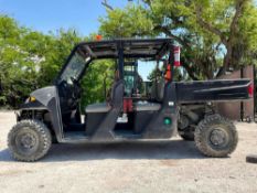 2021 POLARIS PRO XD 4000D UTV, 4X4, DIESEL, CREW CAB, MANUAL DUMP BED, BIL OF SALE ONLY, RUNS &