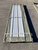 UNUSED 10FT GALVALUME STEEL SIDING ROOFING, APPROX 50 SHEETS IN STACK, APPROX 10FT.x 38in