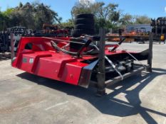 UNUSED 2026 GIYI DISC MULCHER ATTACHMENT MODEL GY-DM59 FOR SKID STEER LOADER, APPROX DIA OF BLADE...