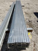 BUNDLE OF ALUMINUM, APPROX 1.5in X 1.5in X 168in, APPROX 60PCS