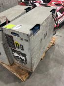 ( 1 ) ENERSYS IRONCLAD WORK HOG FORKLIFT BATTERY; APPROXIMATELY 1015 LBS, APPROXIMATE DIMENSIONS 31