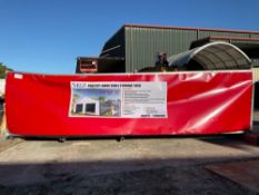 UNUSED SKLP 45FT x 25FT LARGE SCALE STORAGE SHED MODEL SK-SS45, APPROX FLOOR SPACE 1125SQ FT, APP...