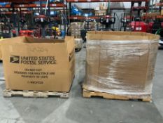 ( 2 ) GAYLOADS OF ASSORTED STORAGE / ORGANIZING BINS, DIFFERENT SIZES