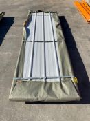 UNUSED 10FT GALVALUME STEEL SIDING ROOFING, APPROX 100 SHEETS IN STACK, APPROX 10FT.x 38in