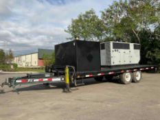 2015 PJ DECKOVERF8202 TRAILER W/ WINPOWER DX90F4-XADIESEL GENERATOR & MIDWEST INDUSTRIAL TANK ATT