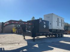 2014 PJ GOOSENECK TRI AXLE 28FT TRAILER MODEL FS283, SPARE TIRE, BILL OF SALE ONLY (TRAILER ONLY)