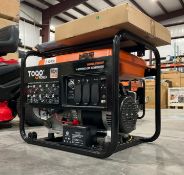 UNUSED TOGO POWER GENERATOR MODEL GG8000; GAS POWERED; APPROX PEAK 8000 W; APPROX 6500 RUNNING