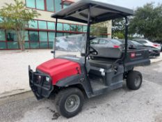 2020 TORO WORKMAN GTX EFI UTV MODEL 07409; GAS POWERED; POWERED DUMP BED; BILL OF SALE ONLY,