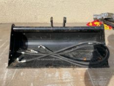 ( 1 ) UNUSED MIVA TILTING BUCKET ATTACHMENT FOR EXCAVATOR, APPROX 32In