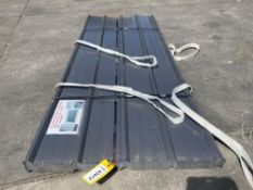 UNUSED METAL ROOF PANELS, APPROX 7.87FT L X 3FT W, APPROX 70PCS