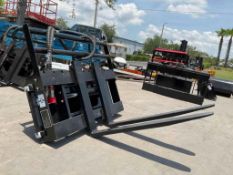 UNUSED 2025GIYI SIDE SHIFT FORK ATTACHMENT MODEL GY-CYHC FOR MINI SKID STEER