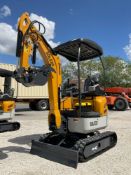 UNUSED 2026 SDLANCH MINI EXCAVATOR MODEL SDLE20; DIESEL POWERED YANMAR ENGINE, RUBBER TRACKS, BUC...